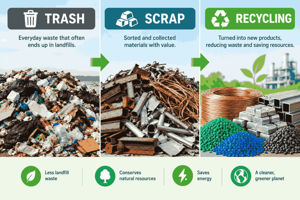 When Valuable Materials Look Like Ordinary Waste